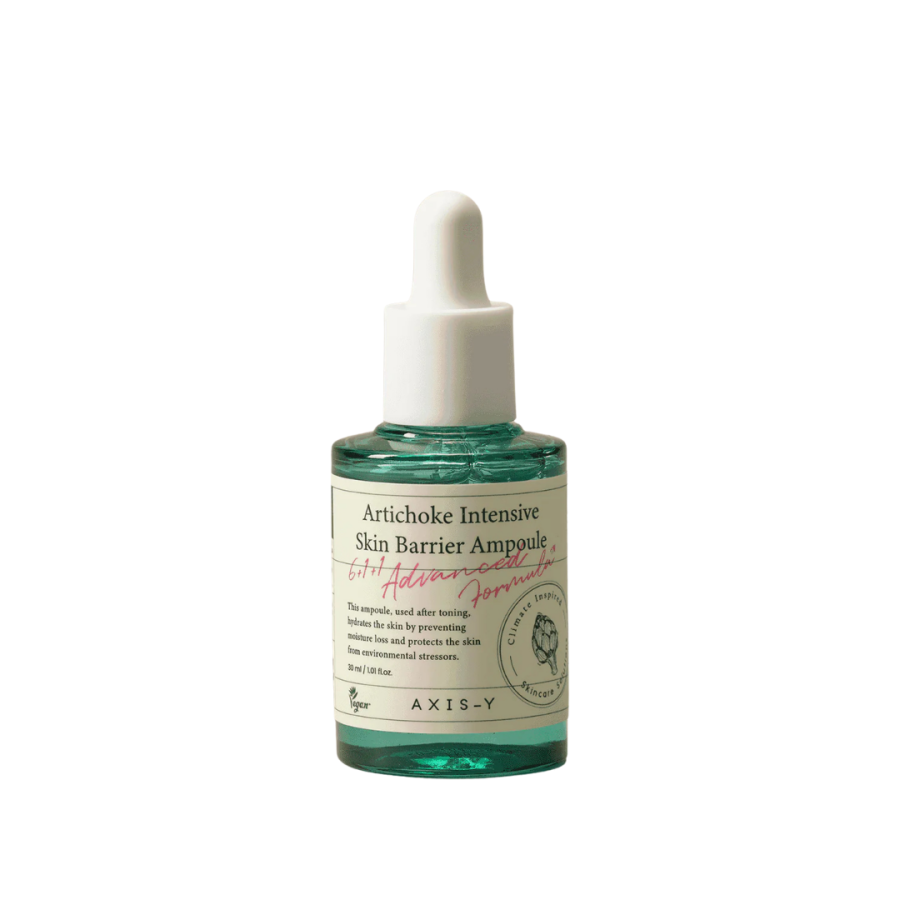 AXIS-Y Artichoke Intensive Skin Barrier Ampoule Dogłębnie nawilżające serum z karczochem, CICA i beta glukanem 30 ml
