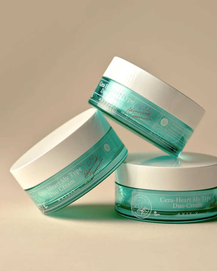 AXIS-Y Cera - Heart My Type Duo Cream Podwójny nawilżający krem do twarzy 60 ml