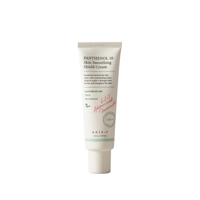 AXIS-Y Panthenol 10 Skin Smoothing Shield Cream Wygładzająco nawilżający krem z pantenolem 50 ml