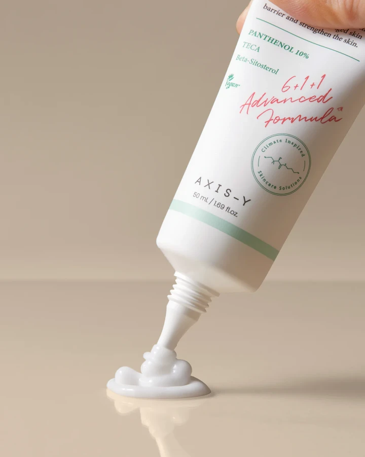 AXIS-Y Panthenol 10 Skin Smoothing Shield Cream Wygładzająco nawilżający krem z pantenolem 50 ml