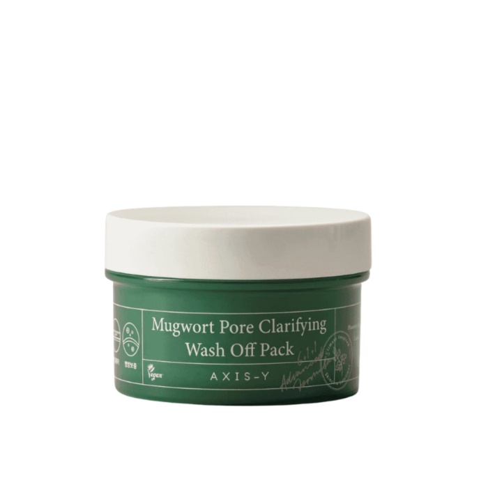 AXIS-Y Mugwort Pore Clarifying Wash Off Pack Maska oczyszczająca pory 100 ml