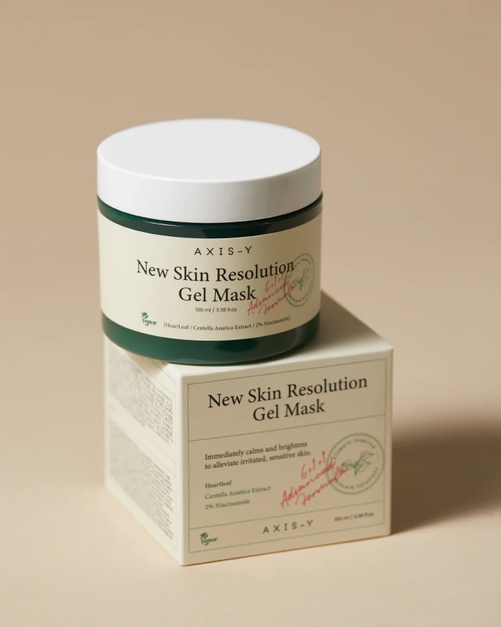 AXIS-Y New Skin Resolution Gel Mask Maseczka łagodząca w żelu 100 ml