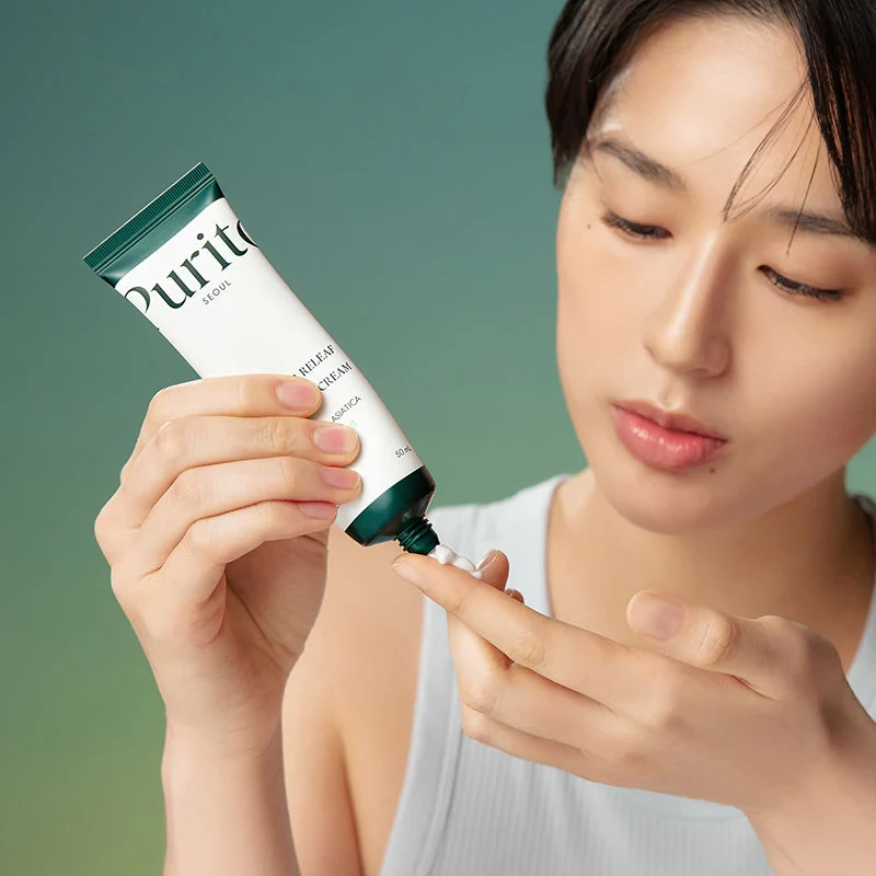 PURITO Wonder Releaf Centella Cream Łagodzący krem z ekstraktem z wąkroty azjatyckiej 50 ml