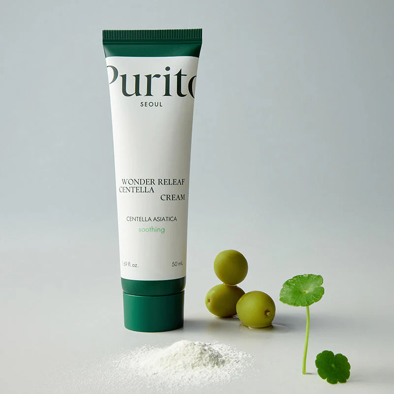 PURITO Wonder Releaf Centella Cream Łagodzący krem z ekstraktem z wąkroty azjatyckiej 50 ml