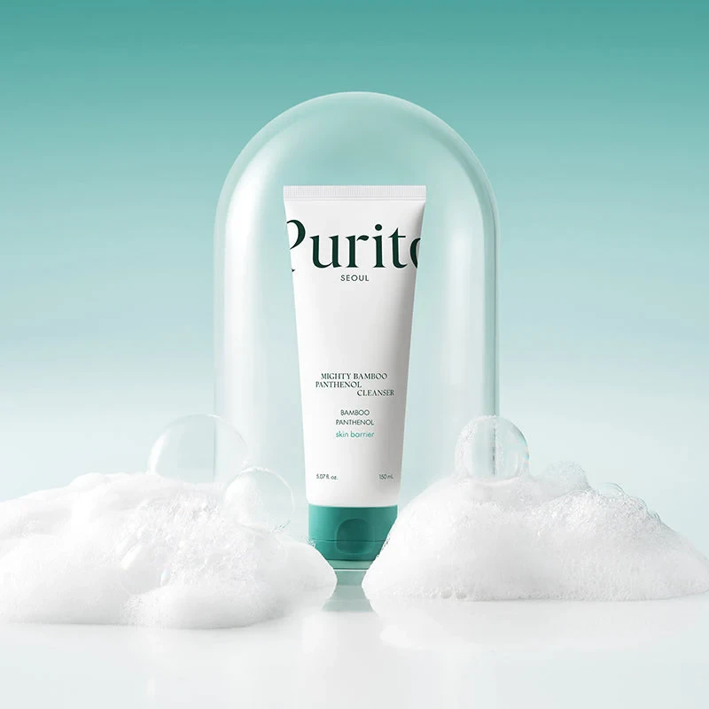 PURITO Mighty Bamboo Panthenol Cleanser Nawilżający żel do mycia twarzy 150 ml