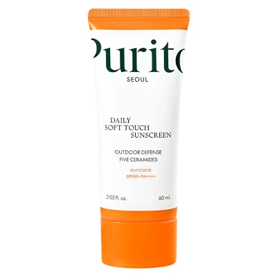 PURITO Daily Soft Touch Sunscreen SPF 50+ PA++++ Krem z filtrem SPF z ceramidami 60 ml