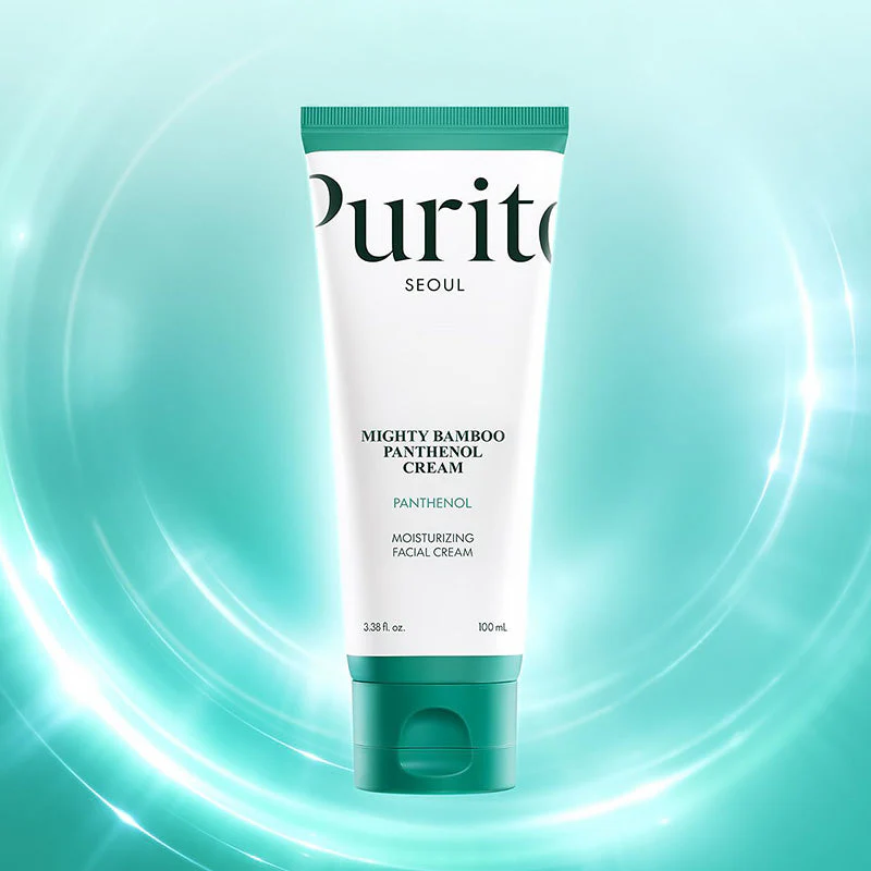 PURITO Mighty Bamboo Panthenol Cream Łagodzący krem z pantenolem i bambusem 100 ml