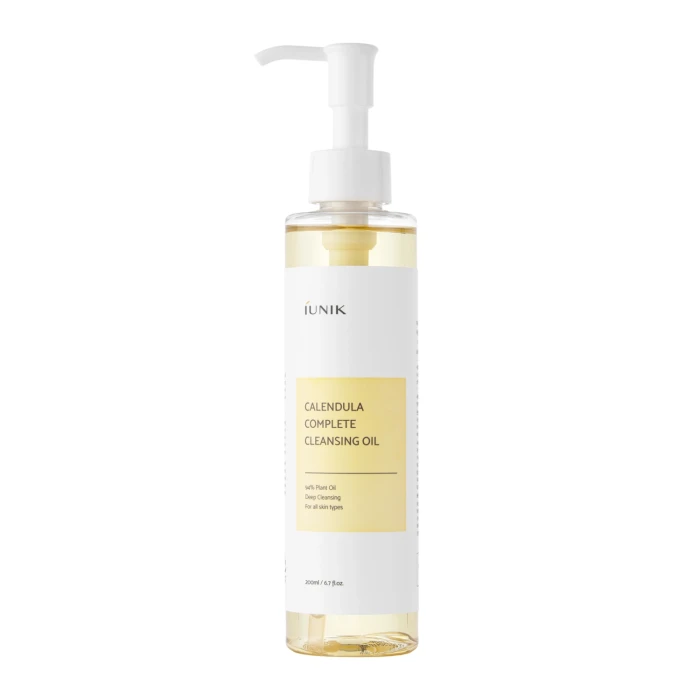 iUNIK Calendula Complete Cleansing Oil Olejek do demakijażu z nagietkiem 200 ml
