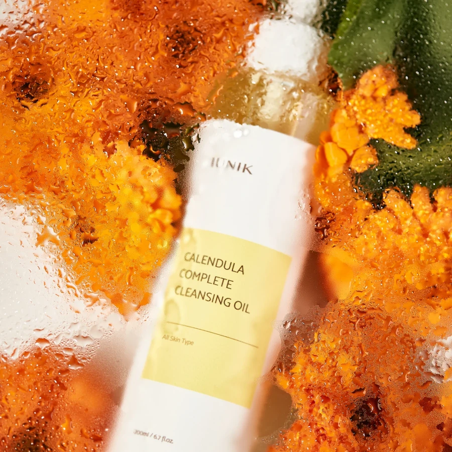 iUNIK Calendula Complete Cleansing Oil Olejek do demakijażu z nagietkiem 200 ml