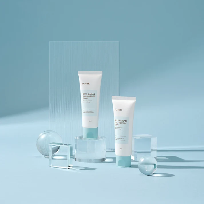 iUNIK Beta-Glucan Daily Moisture Cream Lekki krem nawilżający z beta glukanem, CICA i niacynamidem 60 ml