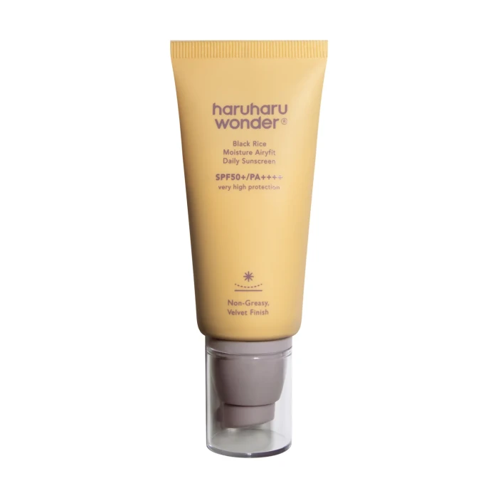 HARUHARU WONDER Black Rice Moisture Airyfit Daily Sunscreen SPF50+/PA++++ Lekki nawilżający krem z filtrem 50 ml