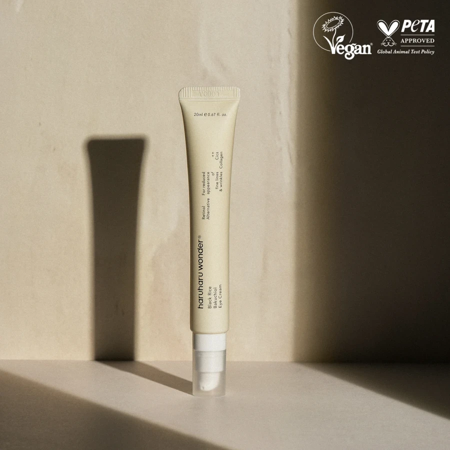HARUHARU WONDER Black Rice Bakuchiol Eye Cream Przeciwzmarszczkowy krem pod oczy 20 ml