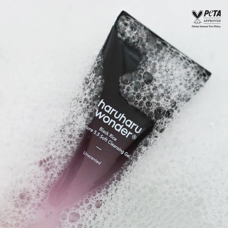 HARUHARU WONDER Black Rice Moisture 5.5 Soft Cleansing Gel Żel do mycia twarzy z fizjologicznym pH 100 ml