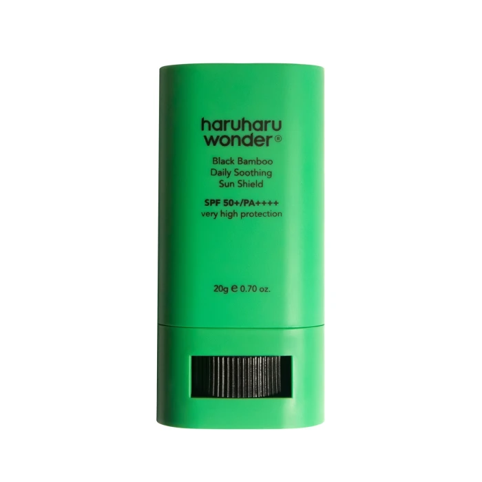 HARUHARU WONDER Black Bamboo Daily Soothing Sun Shield SPF 50+/PA++++ SPF w sztyfcie 20 g