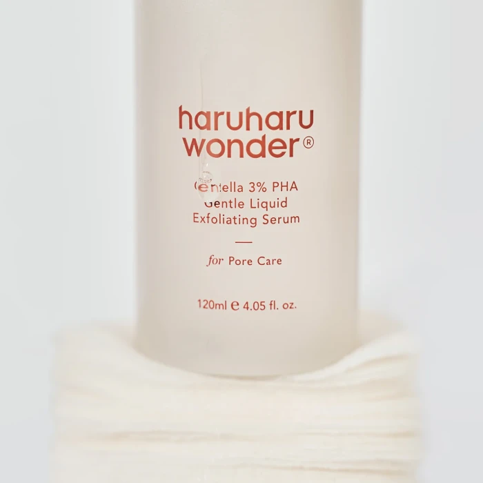 HARUHARU WONDER Centella 3% PHA Gentle Liquid Exfoliating Serum-Esencja łagodnie mikrozłuszczająca i nawilżająca 120 ml