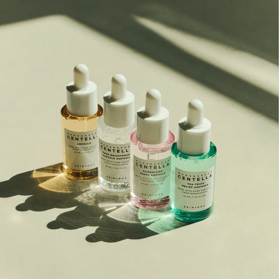 SKIN1004 Madagascar Centella Ampoule Kit Zestaw ampułek 4 x 30 ml