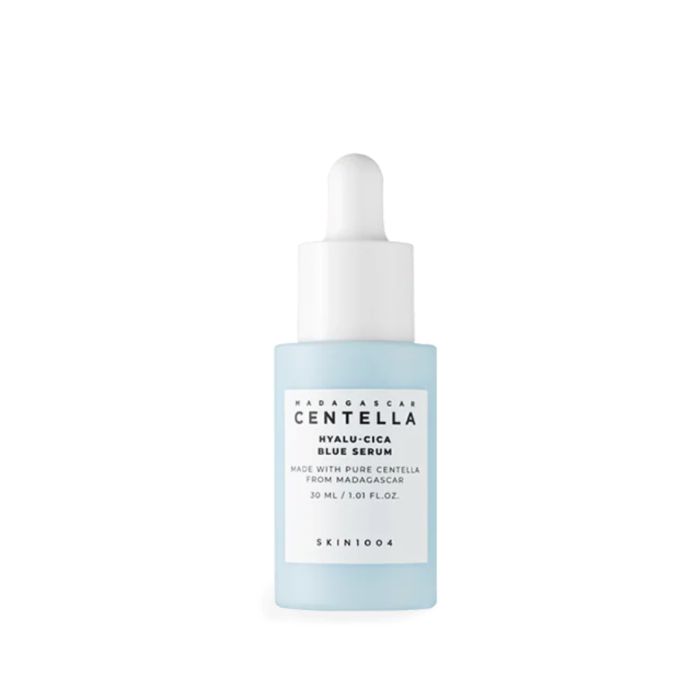 SKIN1004 Madagascar Centella Hyalu-Cica Blue Serum Silnie nawilżające hialuronowe serum z wąkrotą azjatycką 30 ml