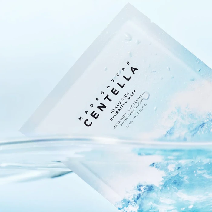 SKIN1004 Madagascar Centella Hyalu-Cica Hydrating Mask Głęboko nawilżająca maska w płachcie