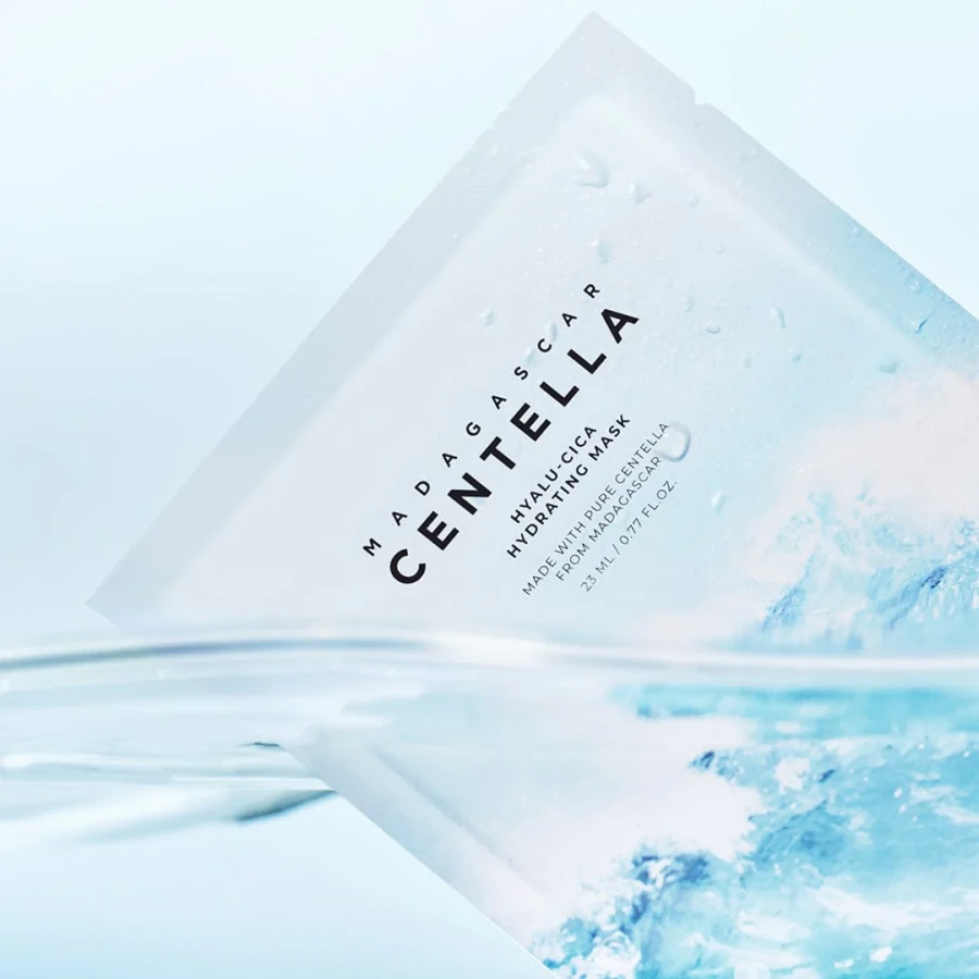 SKIN1004 Madagascar Centella Hyalu-Cica Hydrating Mask Głęboko nawilżająca maska w płachcie