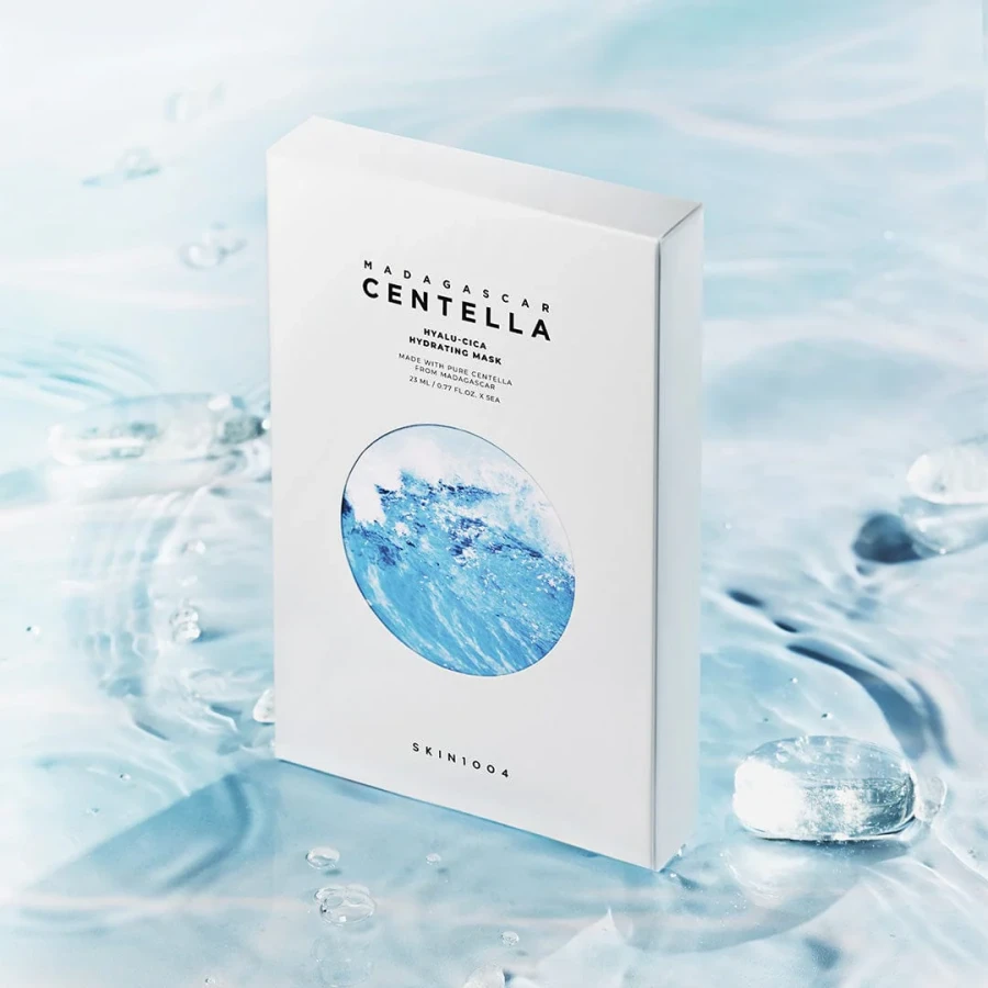 SKIN1004 Madagascar Centella Hyalu-Cica Hydrating Mask Głęboko nawilżająca maska w płachcie