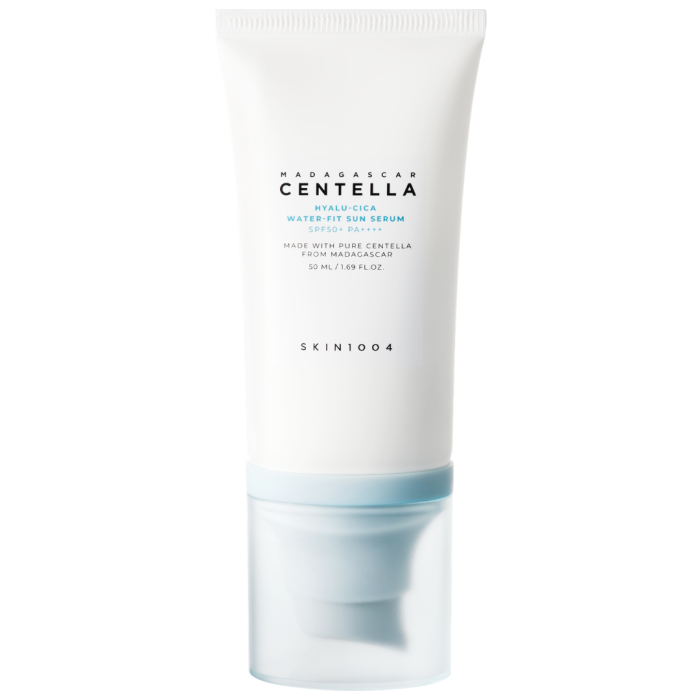 SKIN1004 Madagascar Centella Hyalu-Cica Water-Fit Sun Serum SPF50+ PA++++ Lekki nawilżający krem z filtrem 50 ml