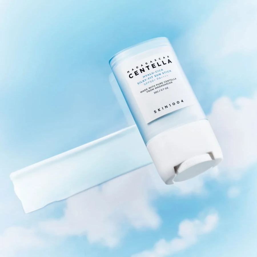 SKIN1004 Madagascar Centella Hyalucica Silkyfit Sun Stick SPF 50 Filtr w sztyfcie 20 g