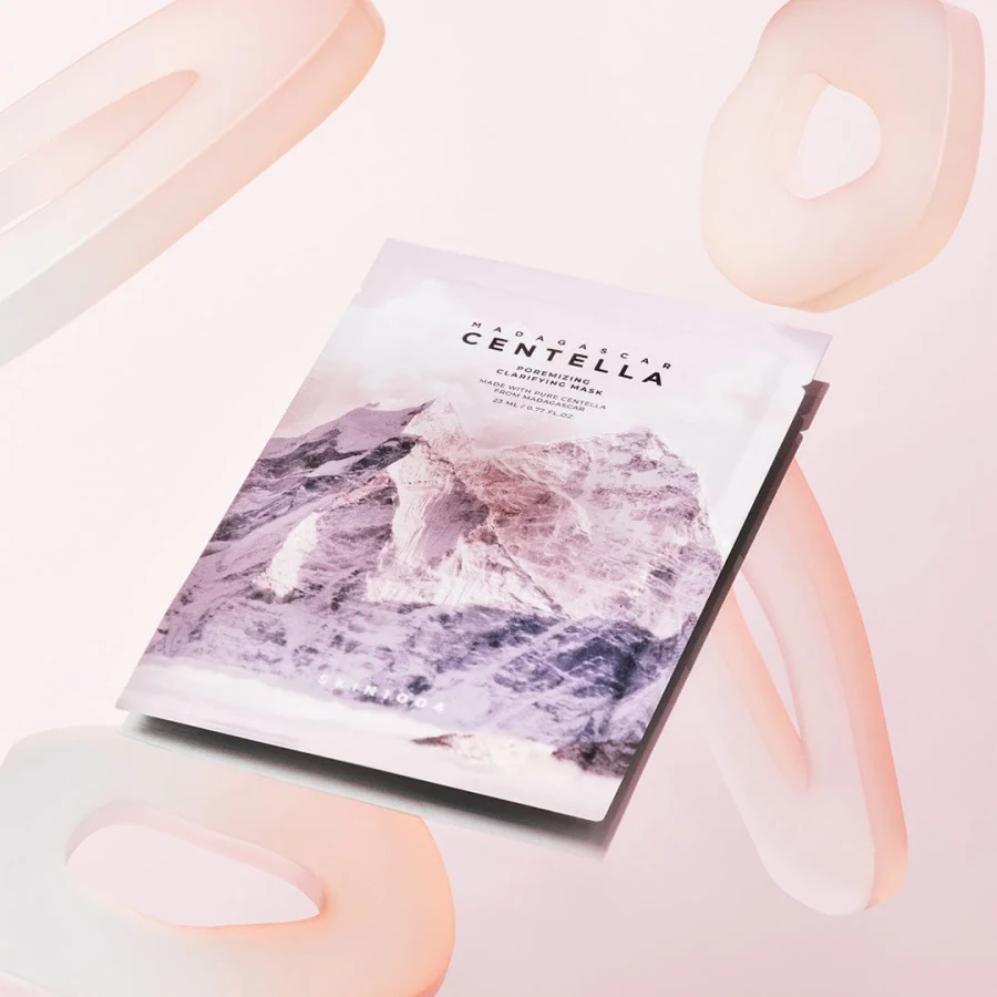 SKIN1004 Madagascar Centella Poremizing Clarifying Mask Maska zmniejszająca widoczność porów