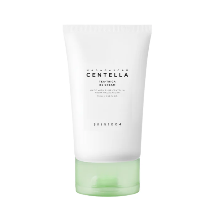 SKIN1004 Madagascar Centella Tea-Trica B5 Cream Krem silnie łagodzący dla skór trądzikowych i tłustych z pantenolem 75 ml