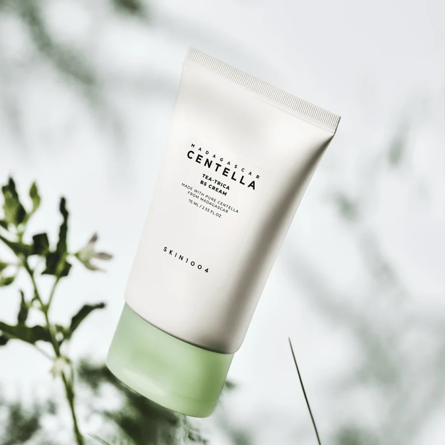 SKIN1004 Madagascar Centella Tea-Trica B5 Cream Krem silnie łagodzący dla skór trądzikowych i tłustych z pantenolem 75 ml